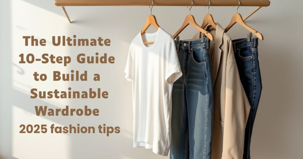Build a Sustainable Wardrobe 2025 Fashion Tips