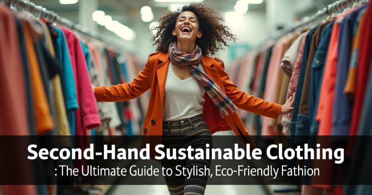 Second-Hand Sustainable Clothing