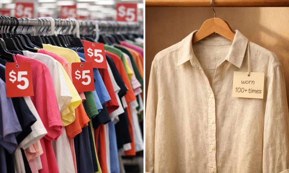 What does sustainable fashion mean – slow fashion compared to wasteful fast fashion