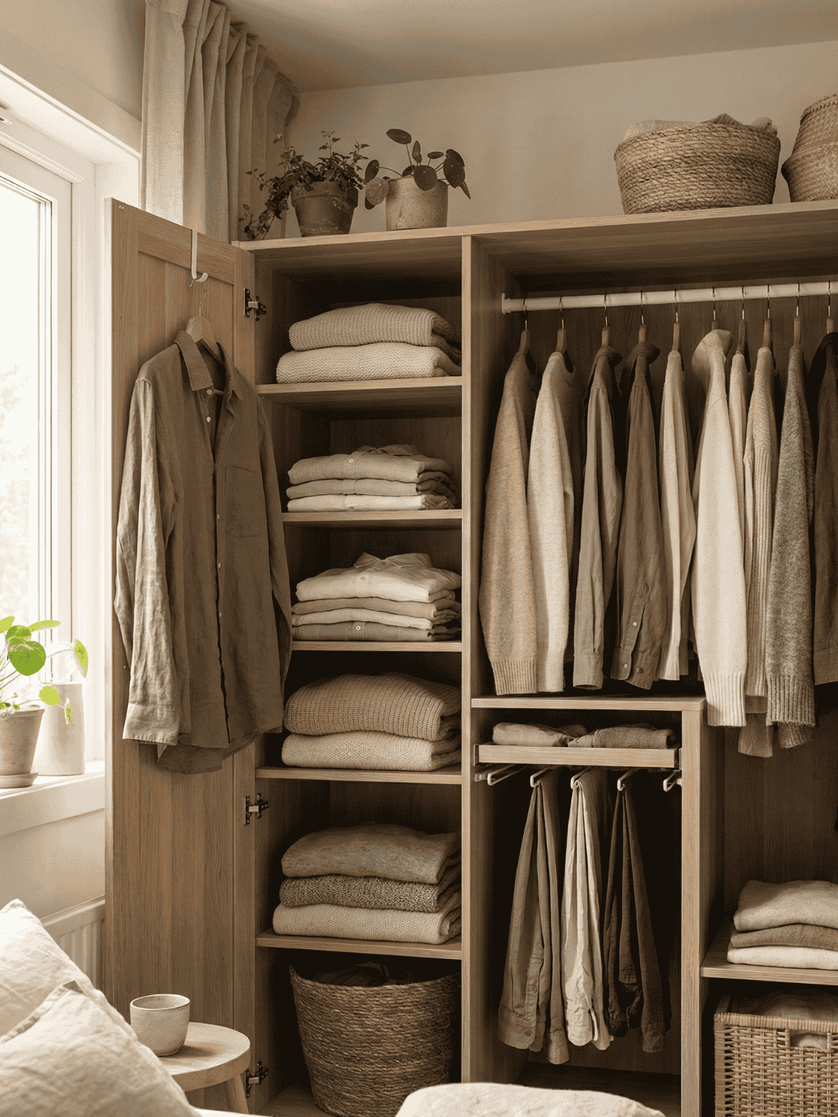 minimal sustainable wardrobe