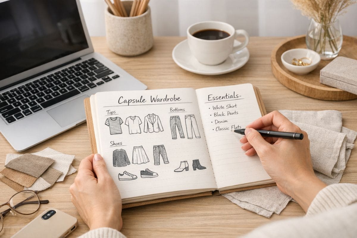 capsule wardrobe planning sustainable fashion guide